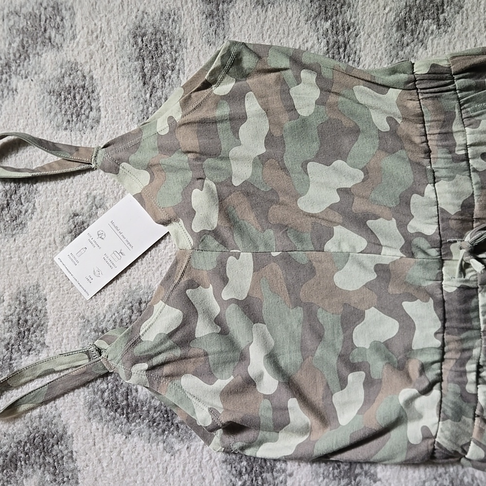 Alternative Light Moss Camo Jumpsuit Sz XS NWT - Picture 6 of 9